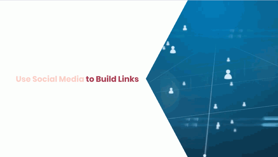 use social media for link building and reach audience