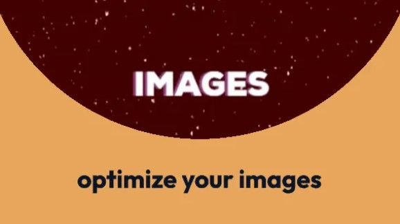 optimize your images to boost slow website speed