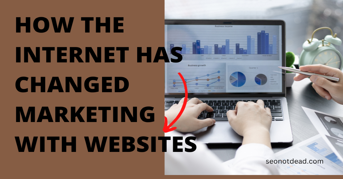 How the Internet has changed marketing with Websites