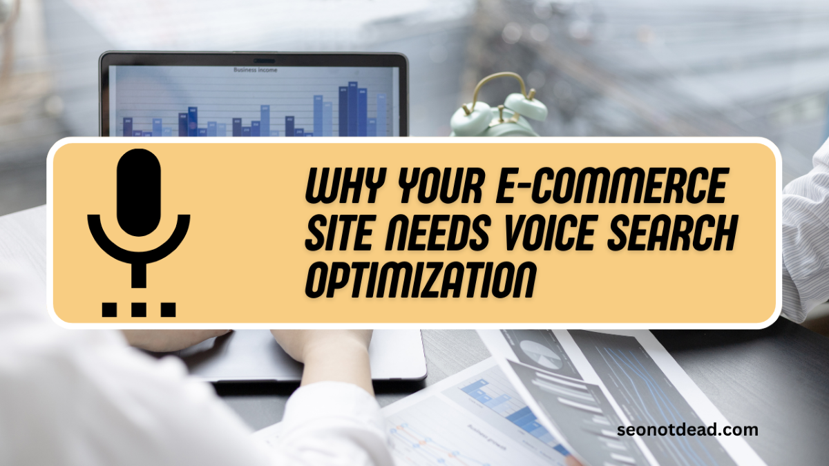 Why Your E-commerce Site Needs Voice Search Optimization