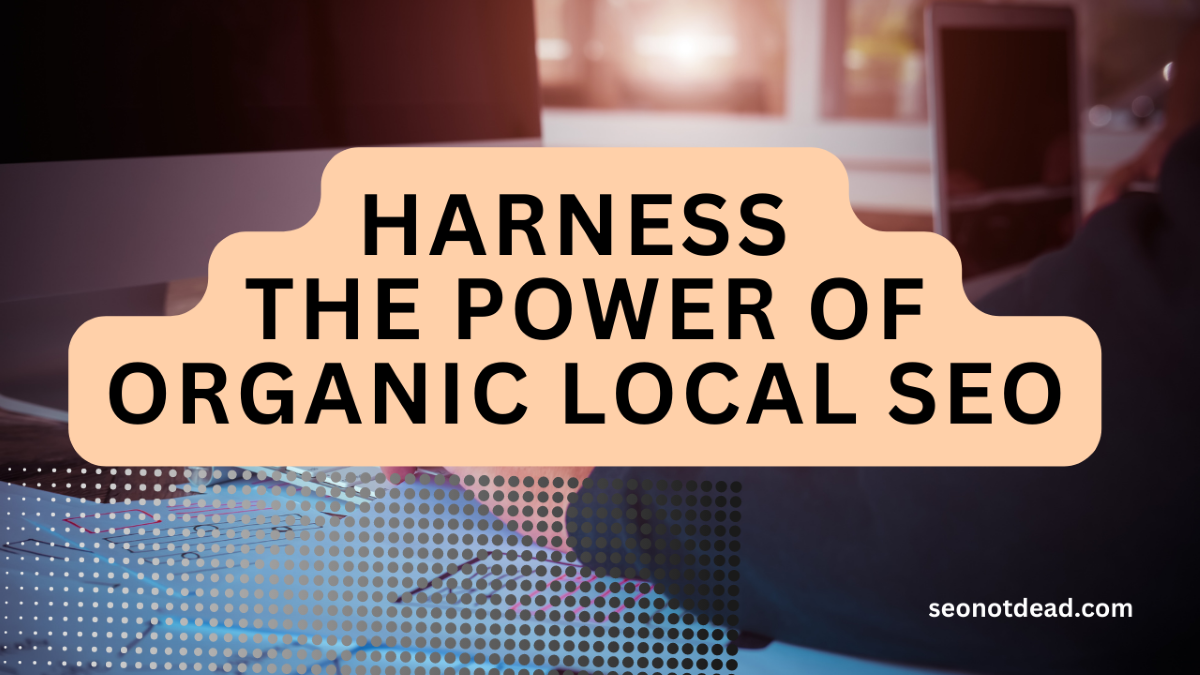 Harness the Power of Organic Local SEO