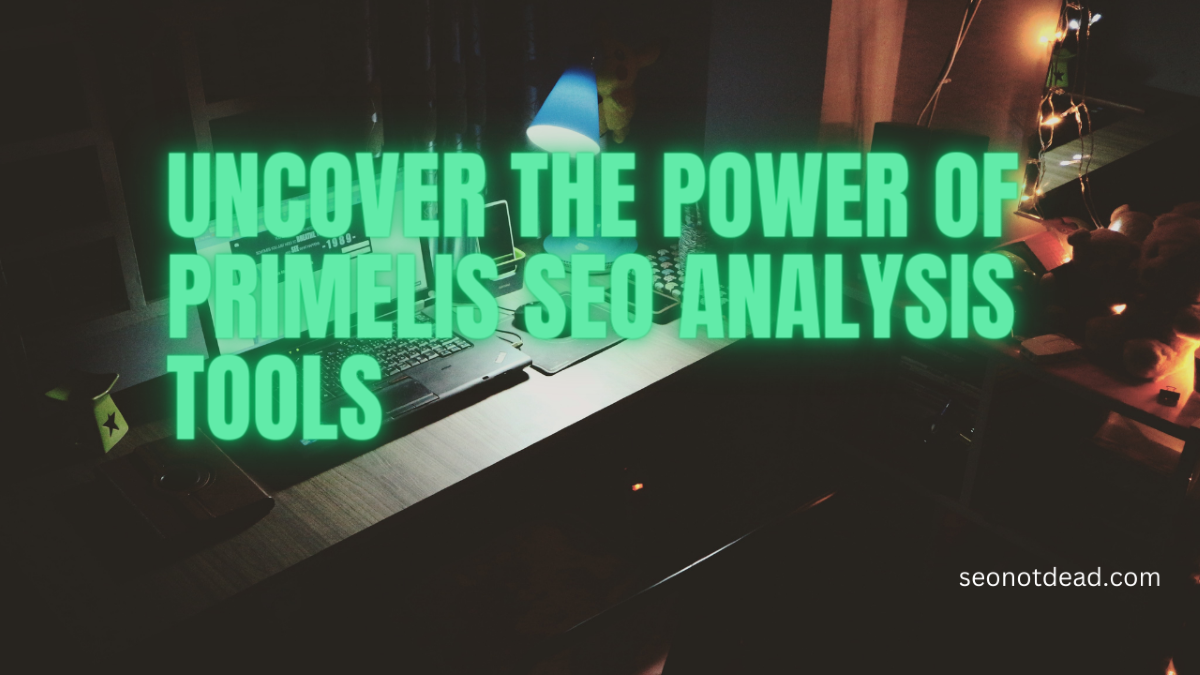 Uncover the Power of Primelis SEO Analysis Tools