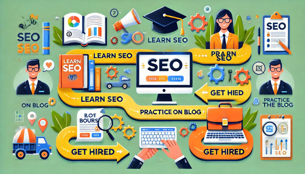 How to start a successful SEO career in 2025 — step-by-step beginner roadmap.